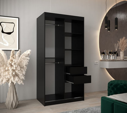 Tokyo Sliding Door Wardrobe 100cm