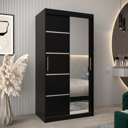 Verona 02 Sliding Door Wardrobe 100cm