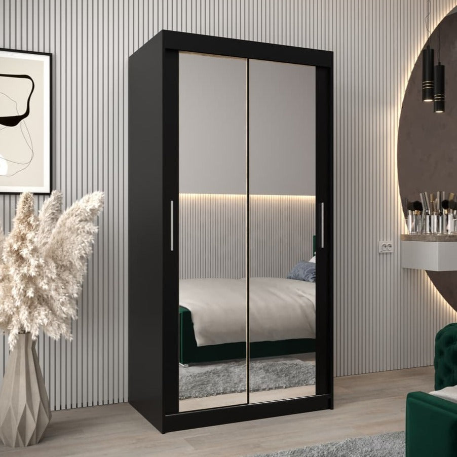 Tokyo III Sliding Door Wardrobe 100cm