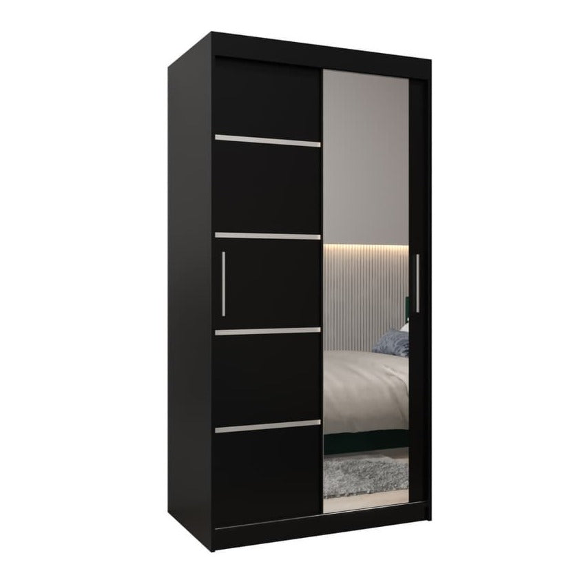 Verona 02 Sliding Door Wardrobe 100cm