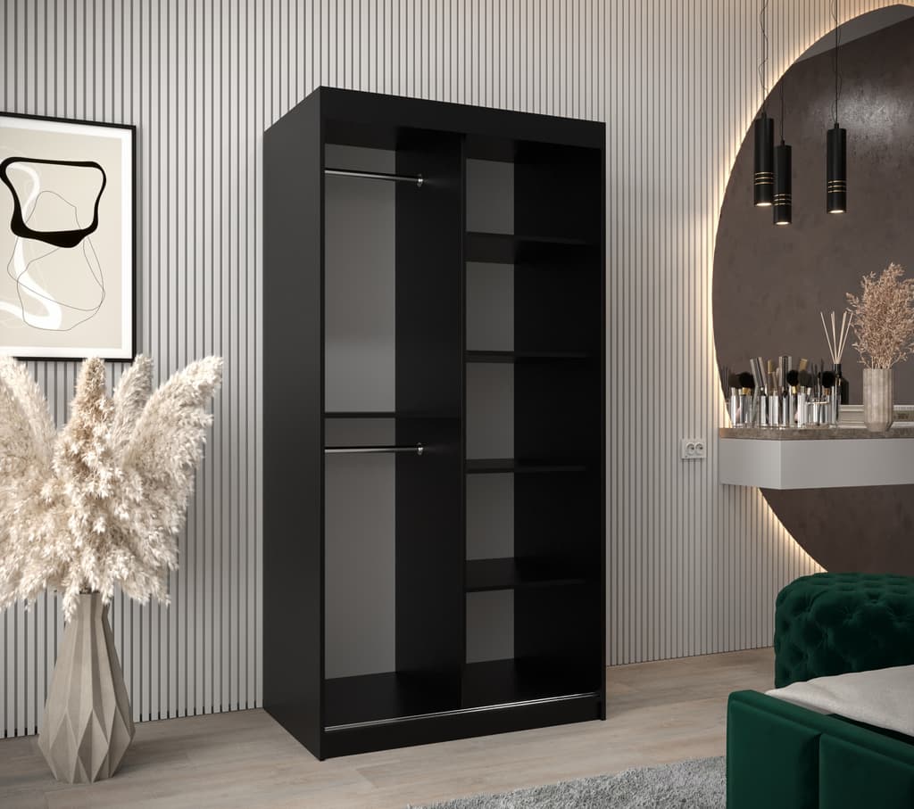 Boliwia Sliding Door Wardrobe 100cm