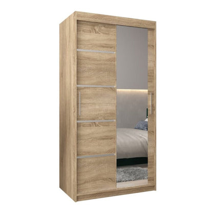 Verona 02 Sliding Door Wardrobe 100cm