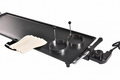 48 x 27cm Electric Teppanyaki Table Griddle