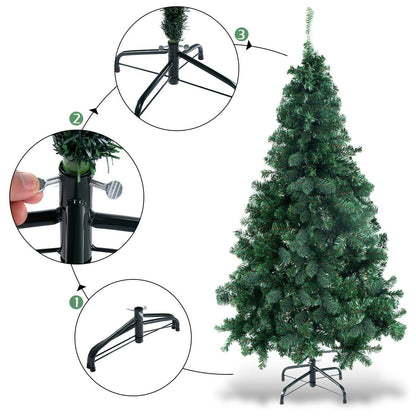 5ft (1.5m) Artificial Christmas Tree with Metal Stand