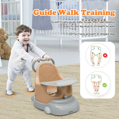 6 in 1 Baby Walker Training Set-Yellow