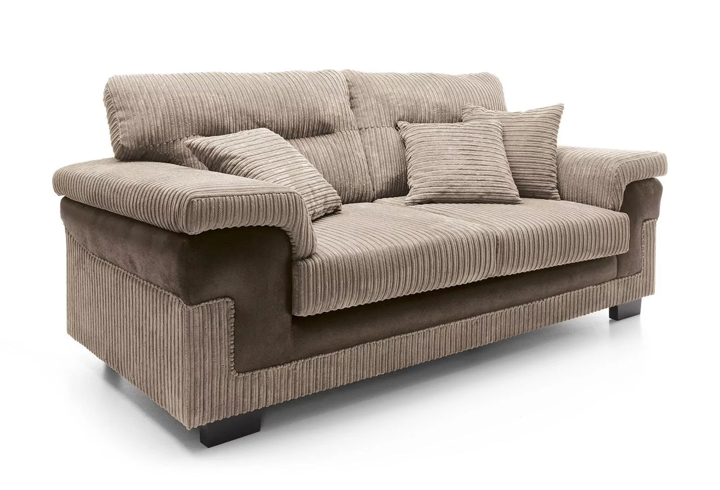 Samson Corded Fabric 3+2 Seater Sofa