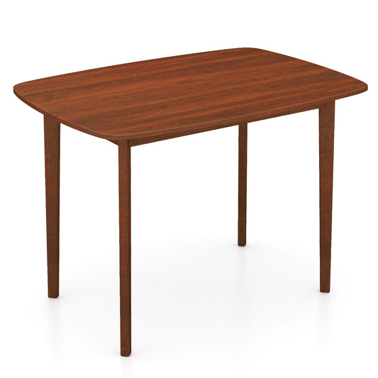 110cm Wooden Dining Table for 2-4 People in Walnut