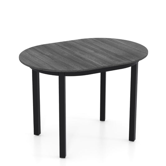 110CM Wooden Dining Table in Dark Grey