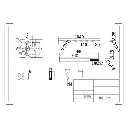 Steel Prop Adjustable Floor Prop for Temporary Support