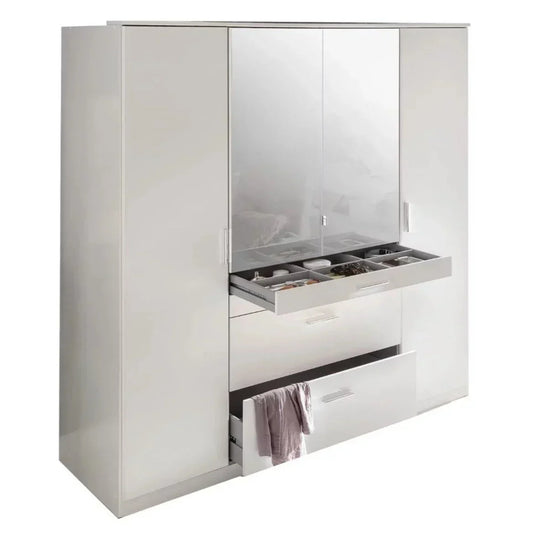 ACORN 4 Door Wardrobe White 180cm