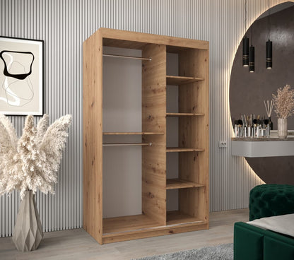 Verona 02 Sliding Door Wardrobe 120cm