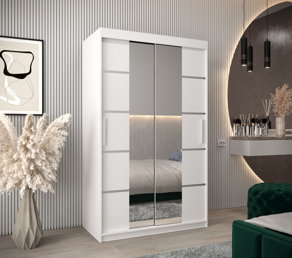 Verona 04 Sliding Door Wardrobe 120cm