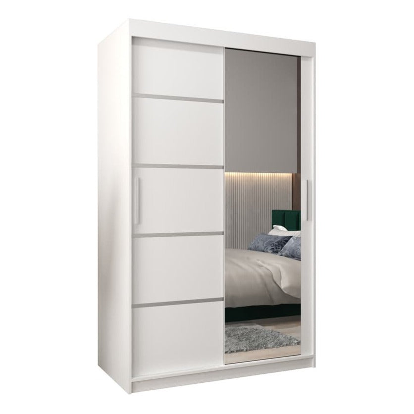 Verona 02 Sliding Door Wardrobe 120cm