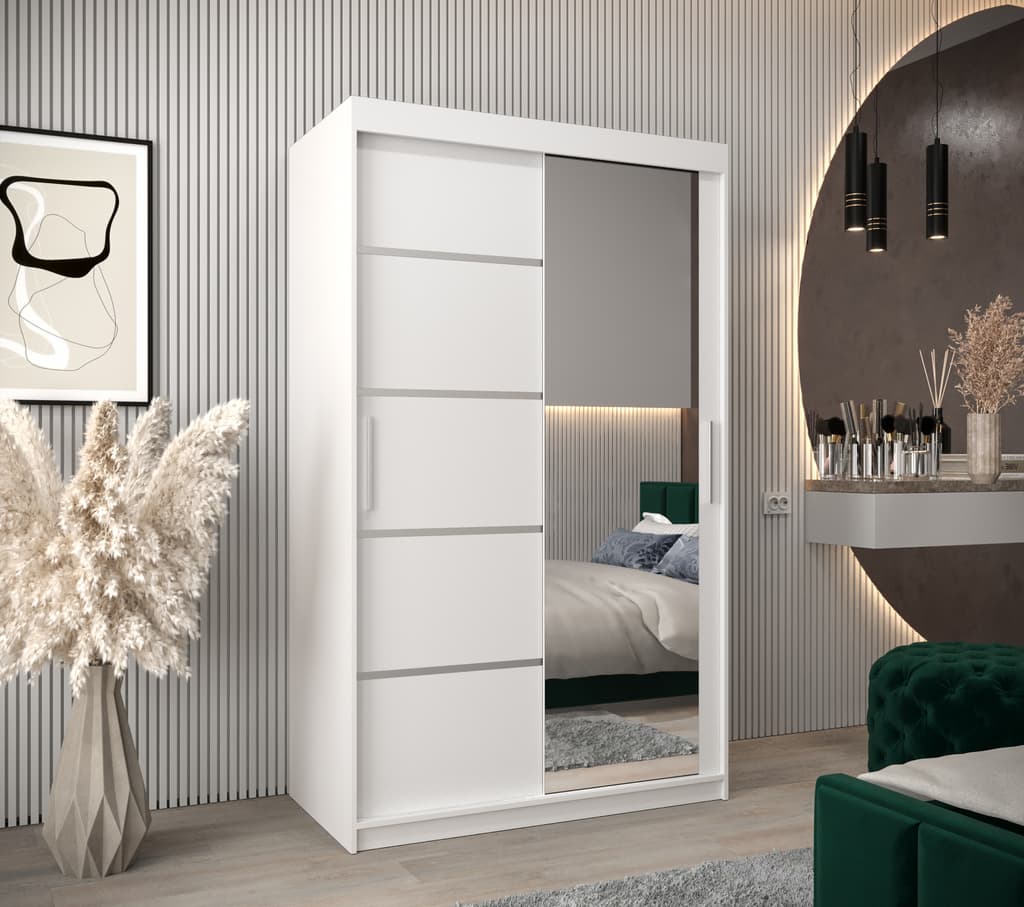 Verona 02 Sliding Door Wardrobe 120cm