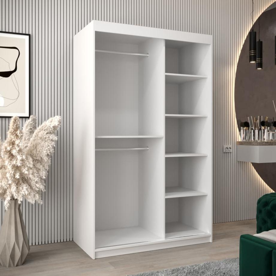 Parma Sliding Door Wardrobe 120cm