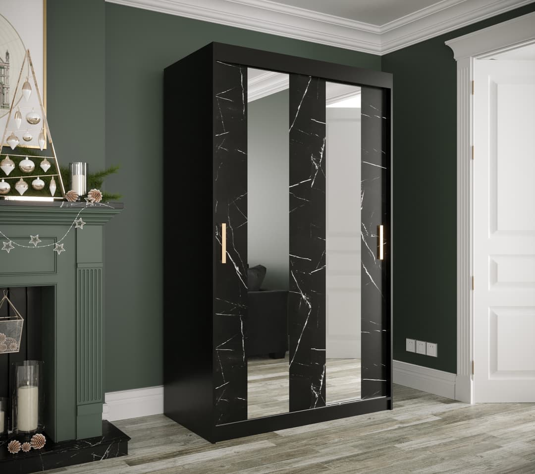 Geneva Sliding Door Wardrobe 120cm