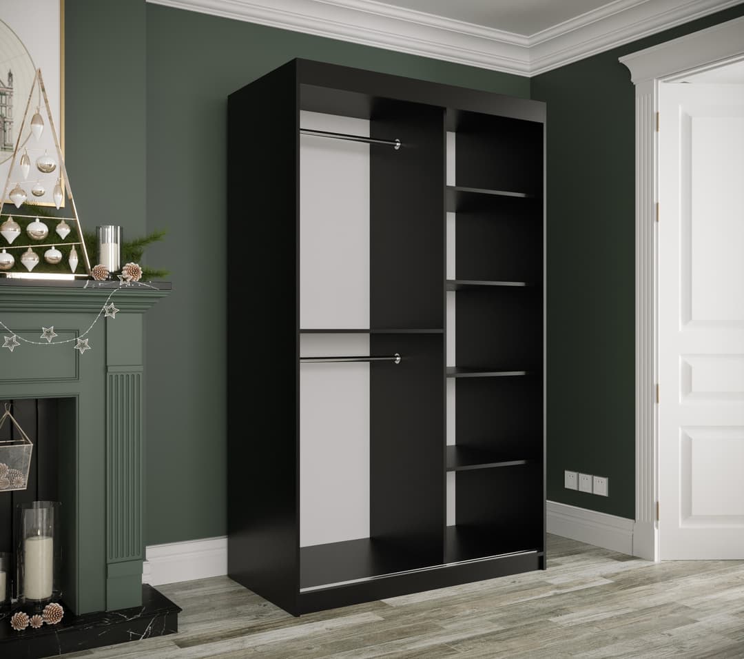 Geneva Sliding Door Wardrobe 120cm