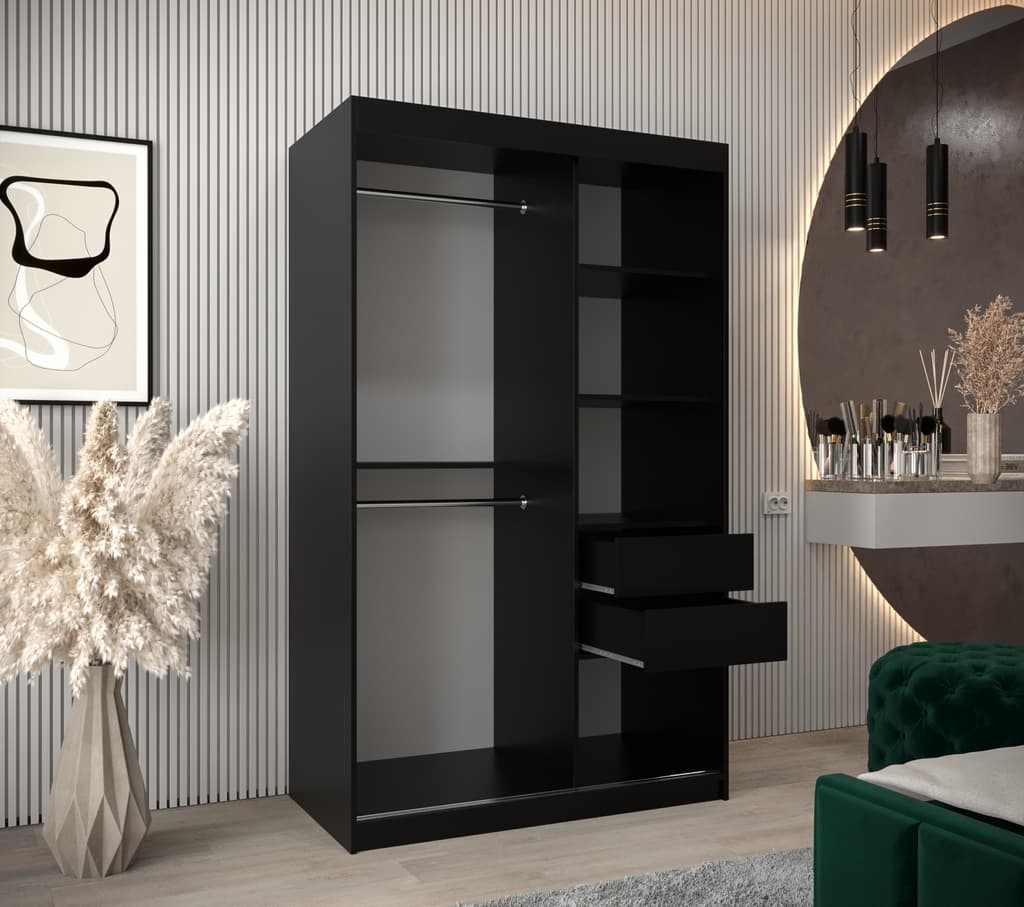 Verona 02 Sliding Door Wardrobe 120cm