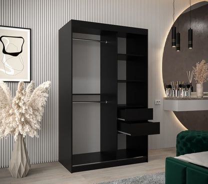 Madrid Sliding Door Wardrobe 120cm