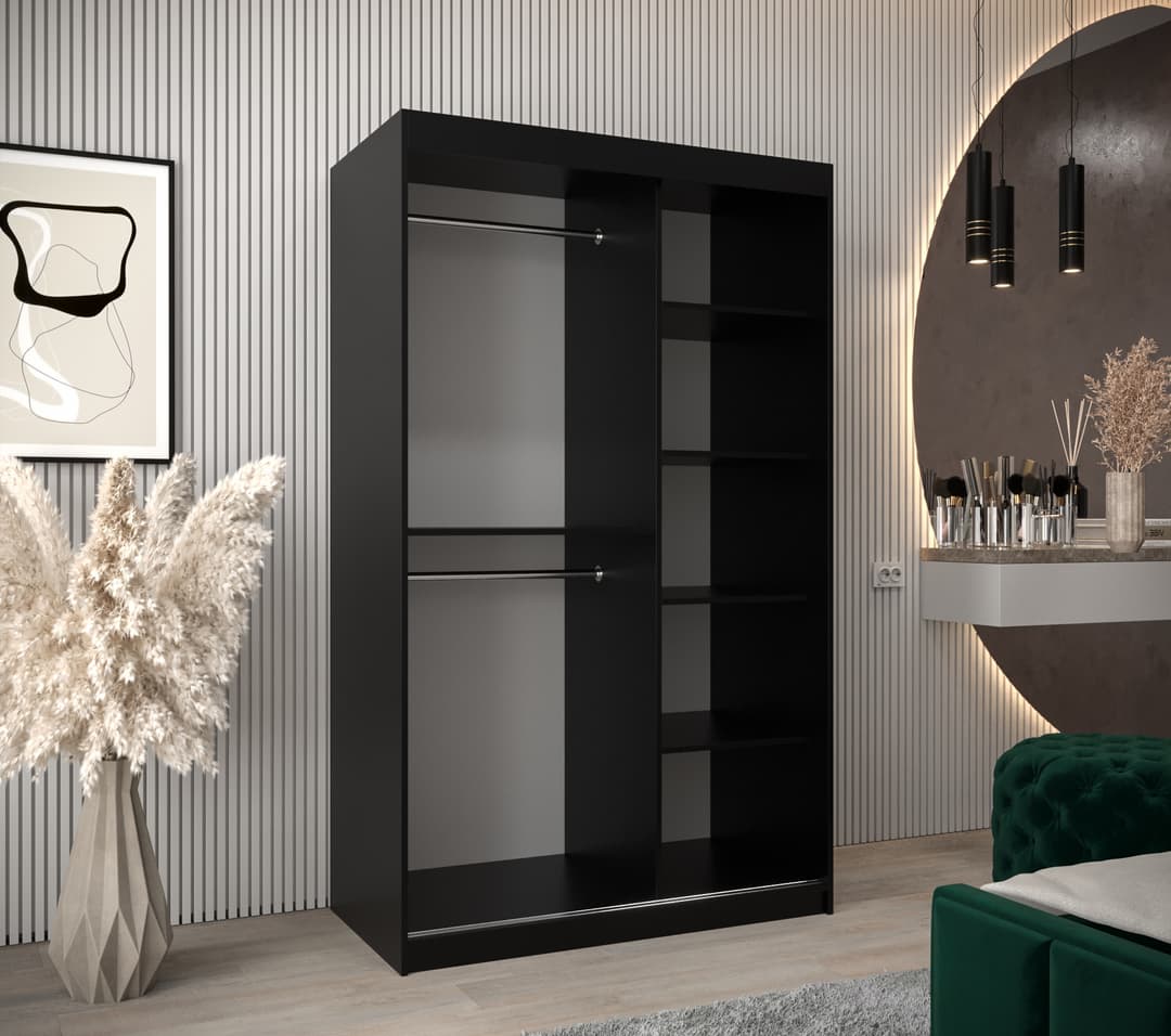 Parma III Sliding Door Wardrobe 120cm