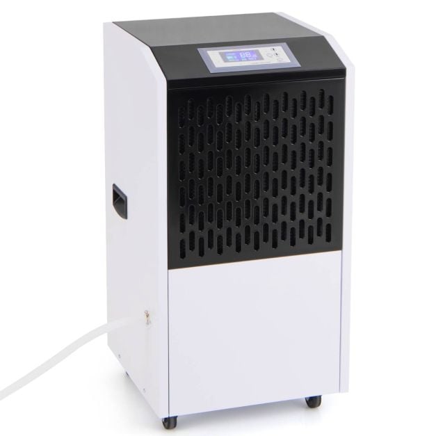 120L Commercial Industrial Dehumidifier for Spaces up to 500㎡-White