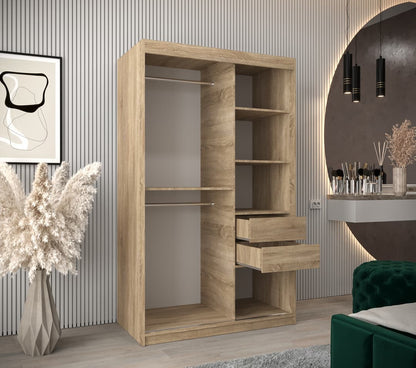 Seville Sliding Door Wardrobe 120cm