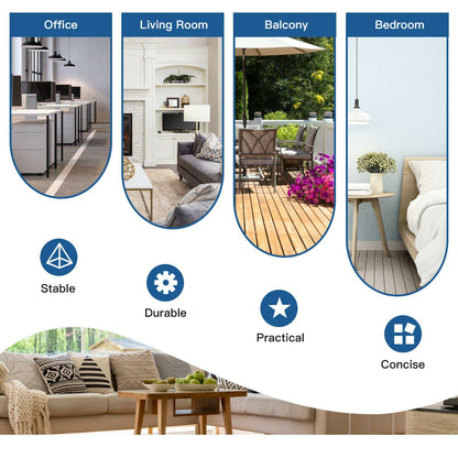 3 Panel Folding Room Divider-Beige