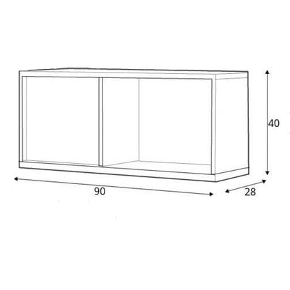 Imola IM-10 Wall Hung Cabinet 90cm