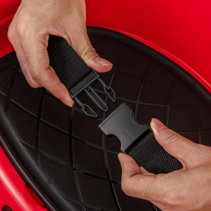 12V Kids Ride on Bumper Car with Remote Control and Music-Red