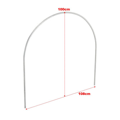 High-quality Galvanized Zinc Iron Greenhouse Hoop with Easy-Grip Clips