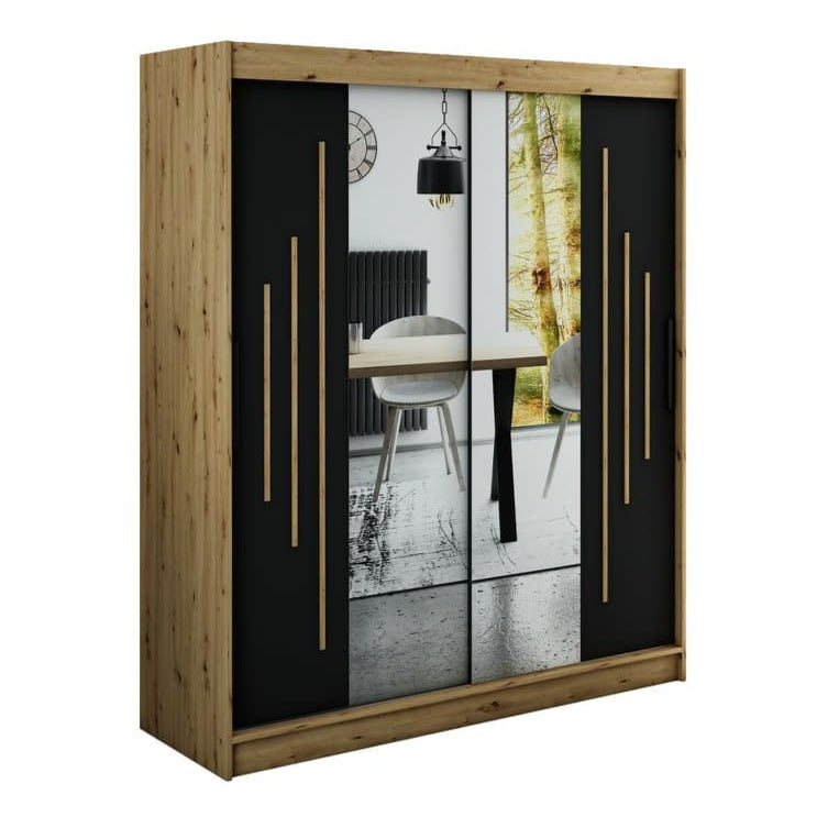 Leto Y1 Sliding Door Wardrobe 180cm