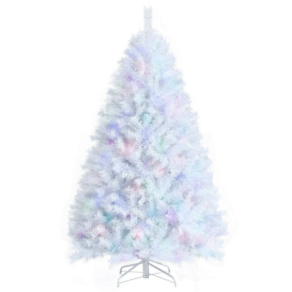 150CM White Hinged Artificial Christmas Tree with 792 Tips
