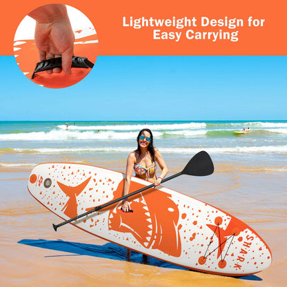 10.5FT Inflatable Stand Up Paddle Board SUP Non-Slip Deck