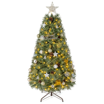 150 CM Christmas Tree with Ornaments 238 Lush Branch Tips