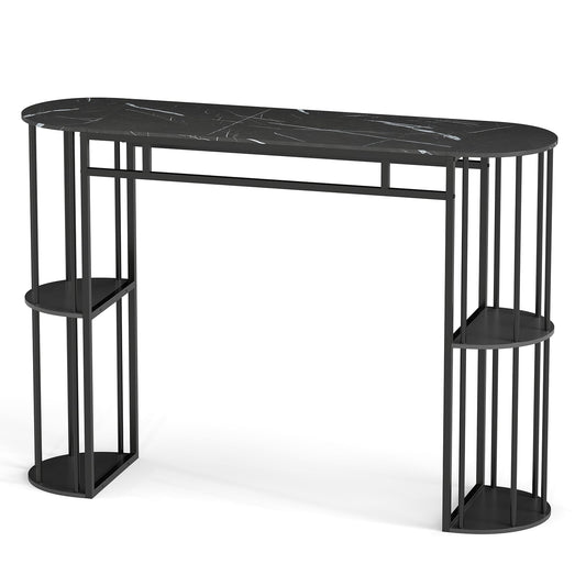 150 CM Long Bar Table in Black