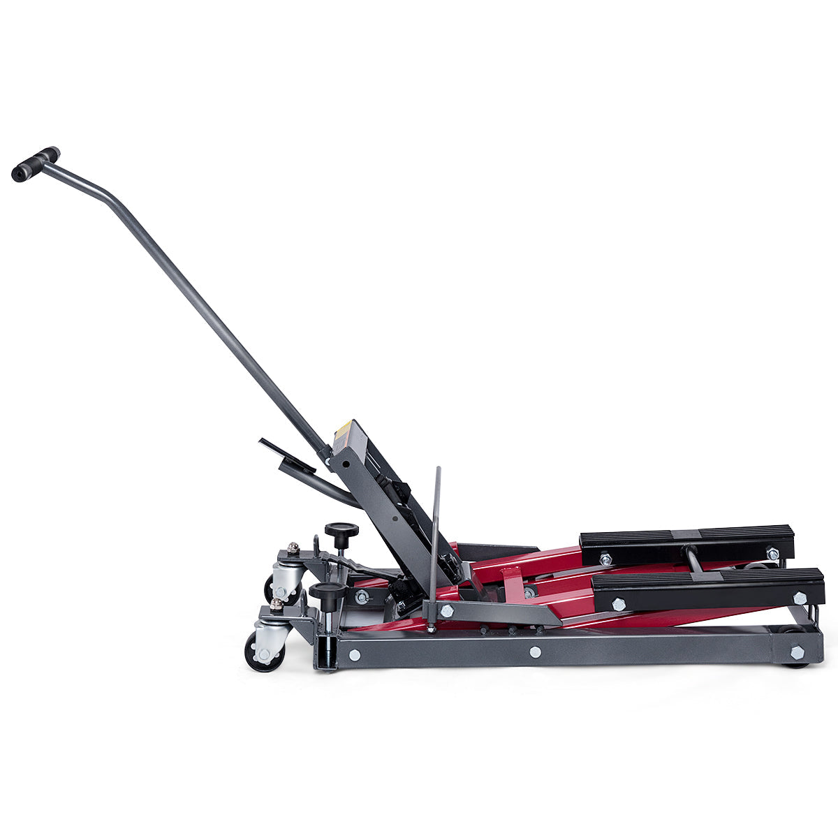 1500 LBS Hydraulic Motorcycle ATV Jack Lift Hoist Jacks Repair Bike Auto Hoists-Red