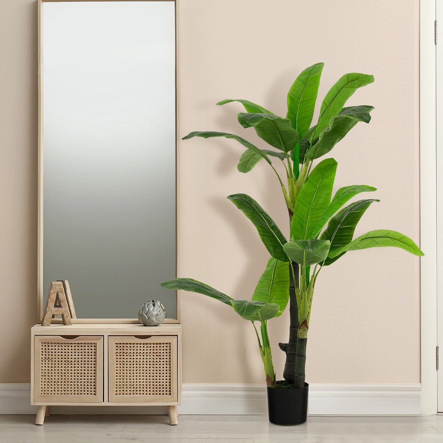 150cm Artificial Bird of Paradise Tree with Pot