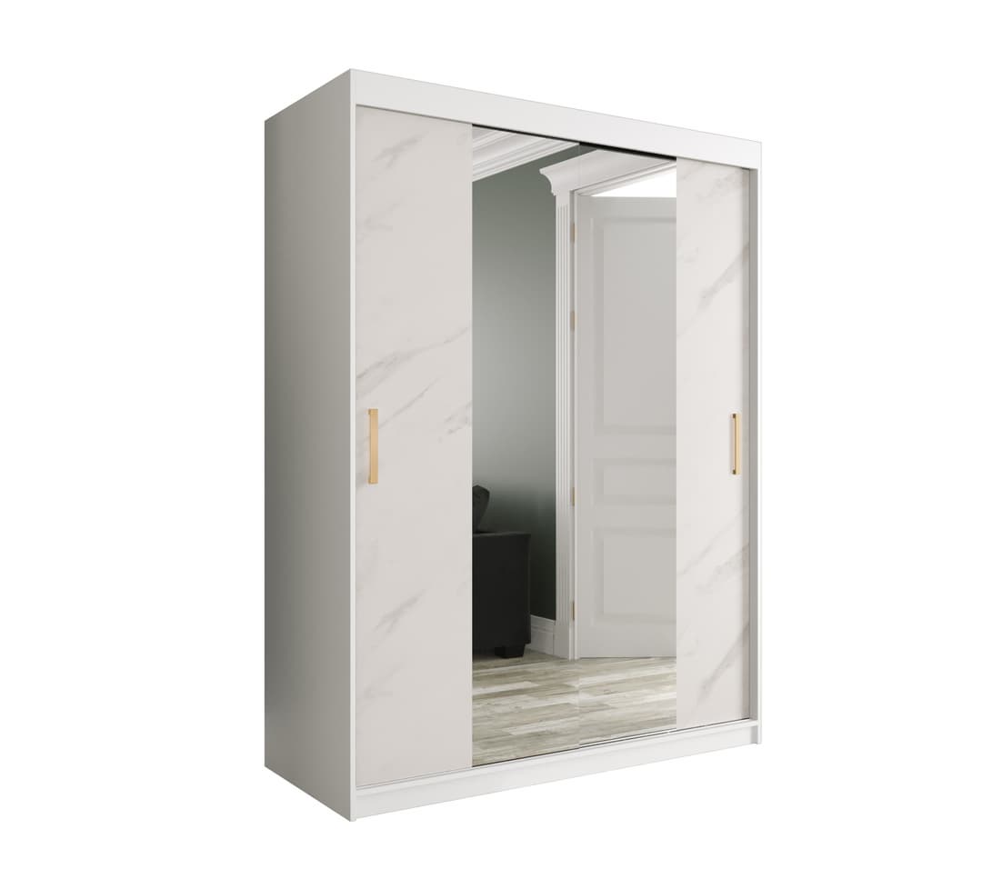 Geneva T1 Sliding Door Wardrobe 150cm