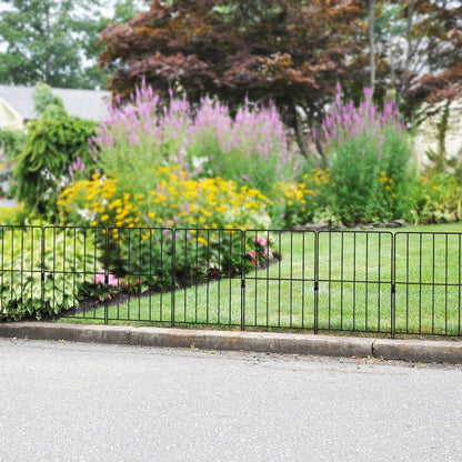 15 Pack Decorative Garden Fence for Landscape Garden Yard Decor