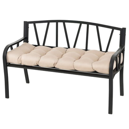 15cm Thick Garden Bench Cushion for Outdoor and Indoor Use-Beige