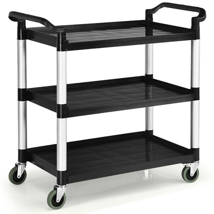 Multifunctional Utility Cart with Humanized Handles for Office