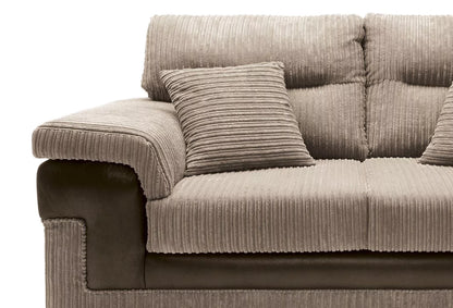 Samson Corded Fabric 3+2 Seater Sofa