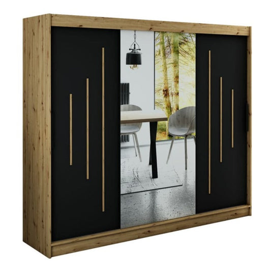 Leto Y1 Sliding Door Wardrobe 250cm