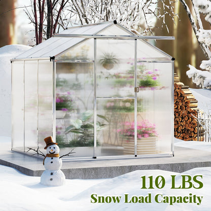 185 x 185 cm/244 x 185 cm Greenhouse Large Walk-in Green House-S