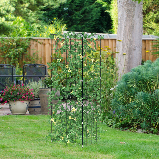Garden Cucumber Trellis with Twist Tie for Climbing Plants