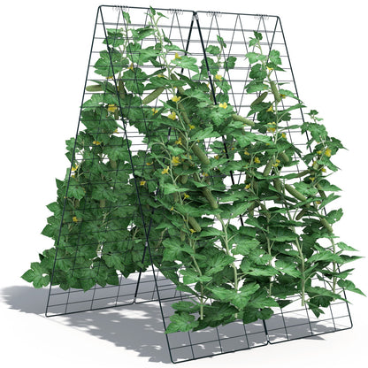 Garden Cucumber Trellis with Twist Tie for Climbing Plants