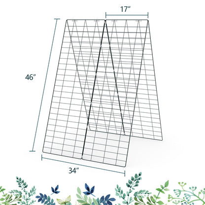 Garden Cucumber Trellis with Twist Tie for Climbing Plants