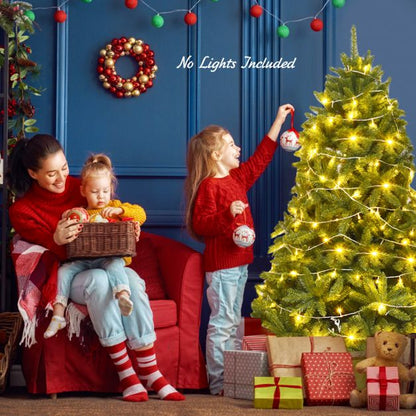 6 Feet Unlit Artificial Christmas Tree with 1250 Branch Tips