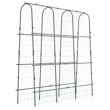 180 x 180 cm U-Shaped Garden Arched Trellis for Climbing Plants