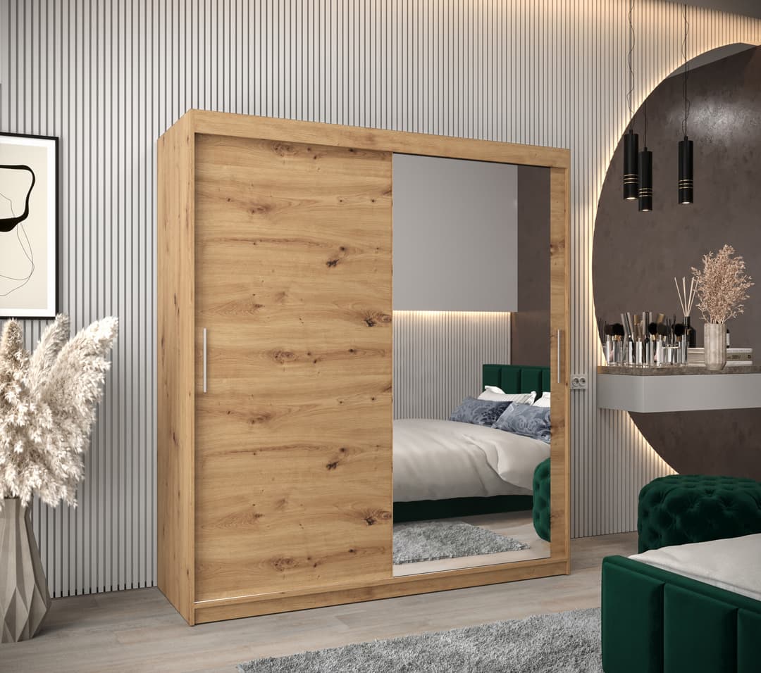 Tokyo II Sliding Door Wardrobe 180cm